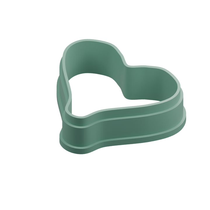 3D render of the Ginkgo Fan clay cutter